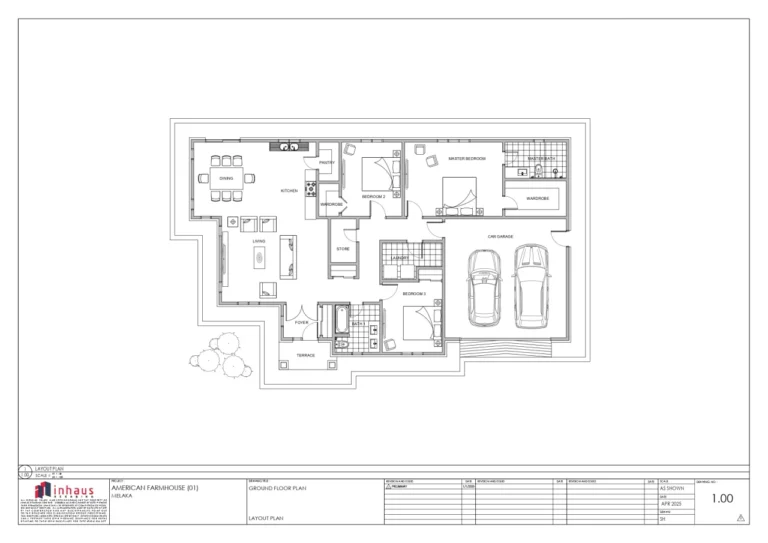 01_ American Farmhouse-GROUND FLOOR_No Dimension