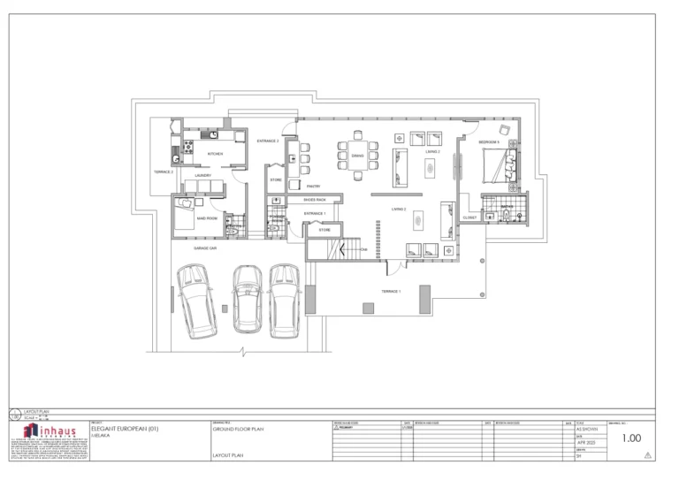 01_Elegant European-GROUND FLOOR NEW_No Dimension