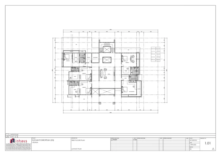 03_Elegant European-FIRST FLOOR_Dimension