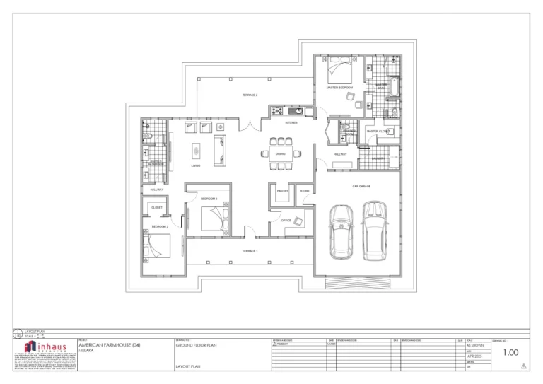 04_ American Farmhouse-GROUND FLOOR_No Dimension