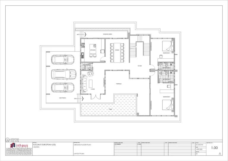 05_Elegant European-GROUND FLOOR_No Dimension