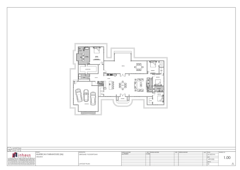 06_ American Farmhouse-GROUND FLOOR_No Dimension