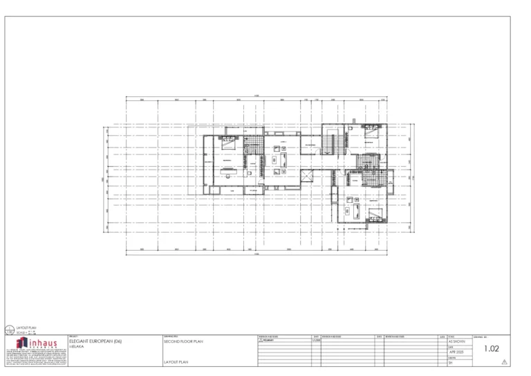 07_Elegant European-SECOND FLOOR_Dimension
