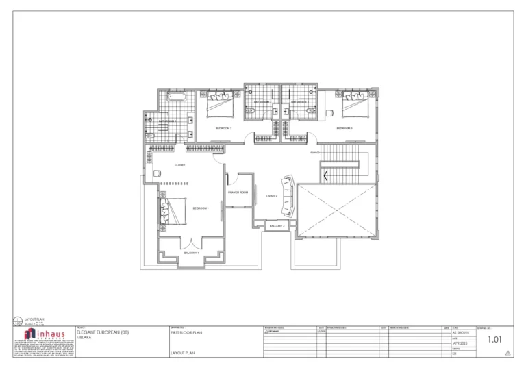 08_Elegant European-FIRST FLOOR_No Dimension