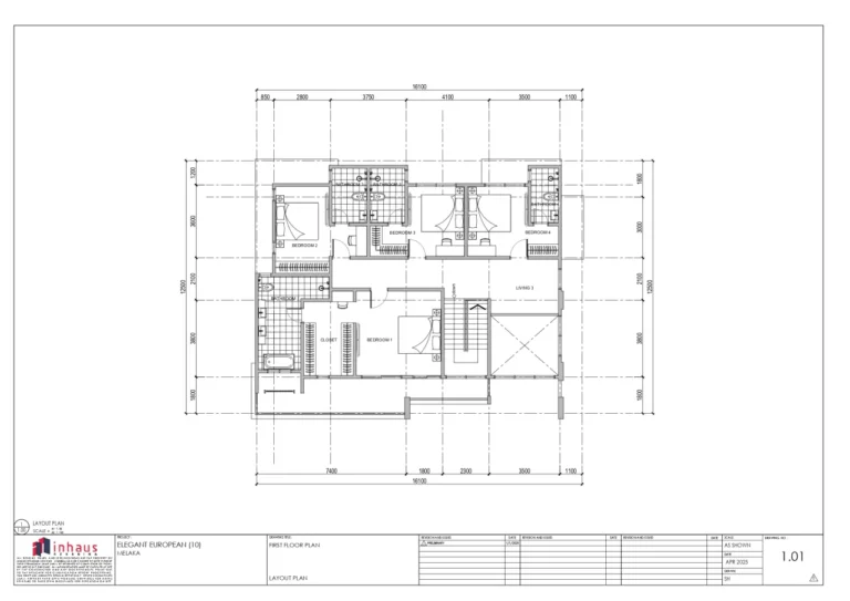10_Elegant European-FIRST FLOOR_Dimension